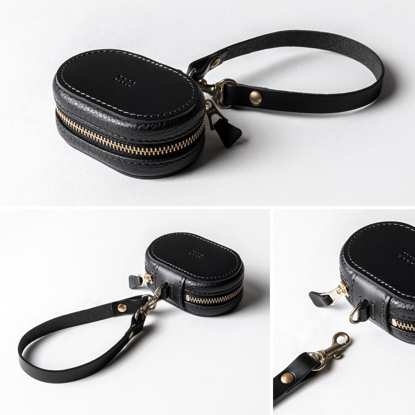 イタリア製レザーで仕立てた軽くて丈夫なトートS <ブラック black>