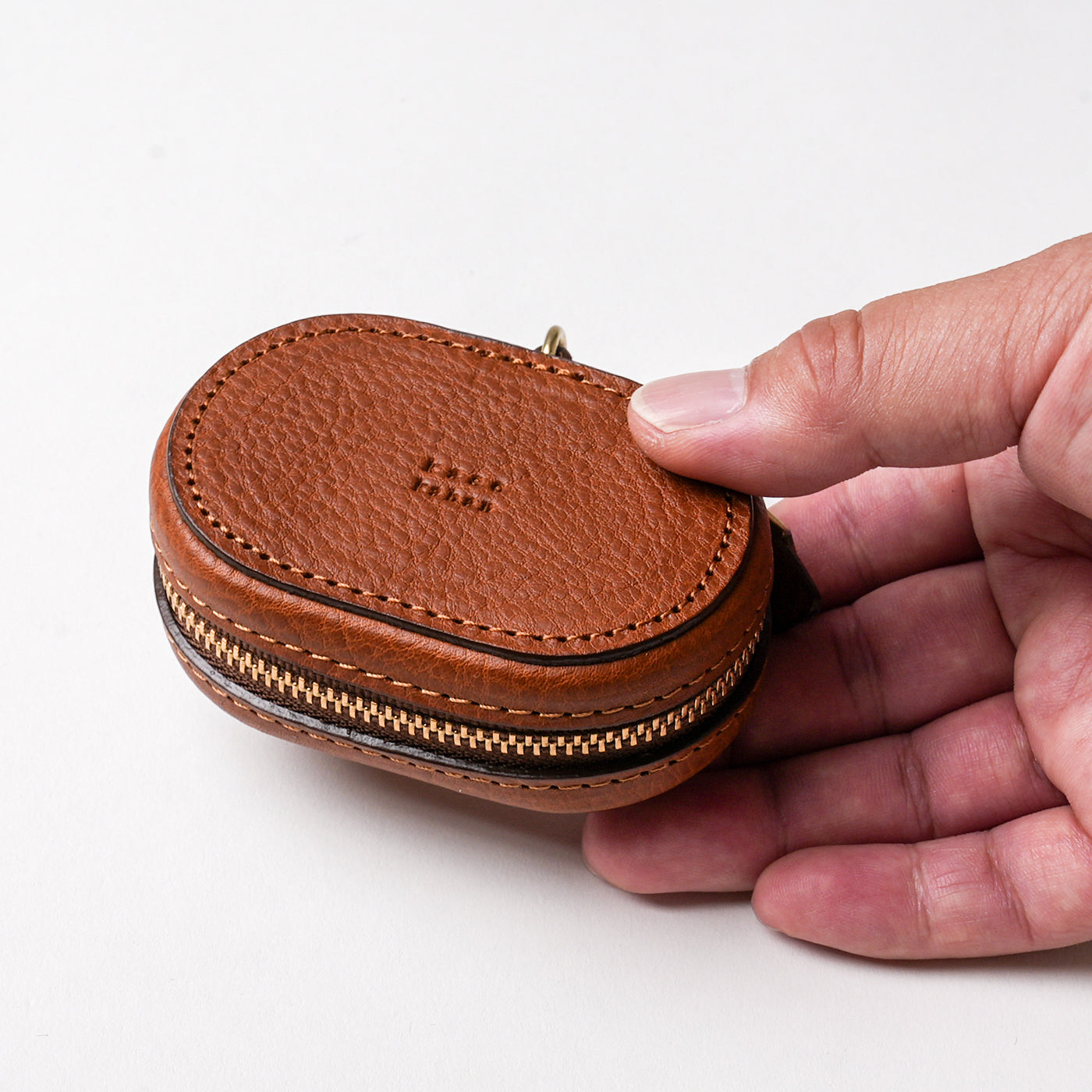 上質な本革ミニケース ブラック