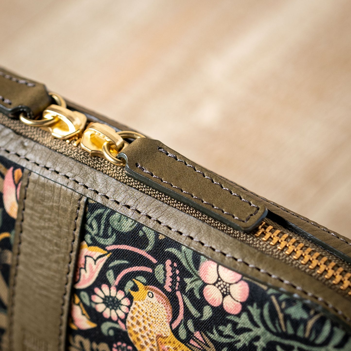 moda fabrics ミニバッグ グリージオ