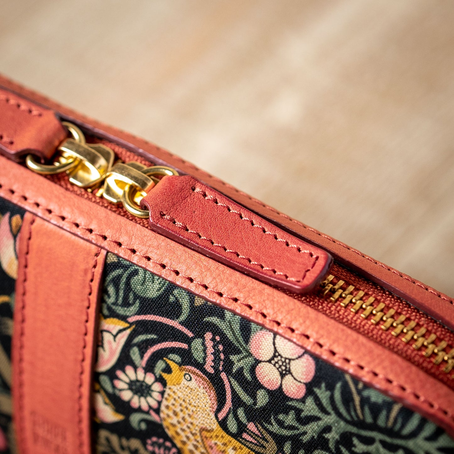 moda fabrics ミニバッグ ピンク