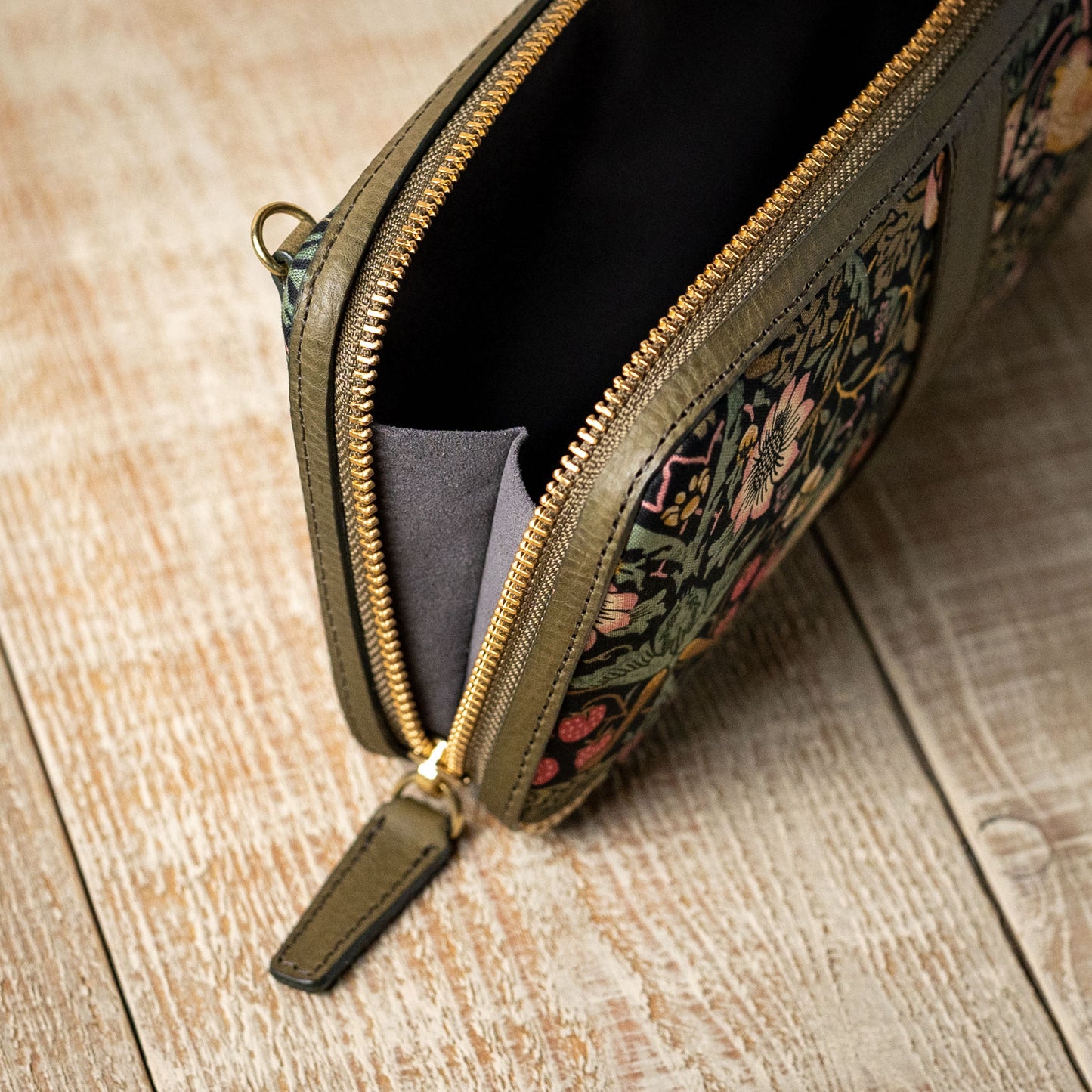 moda fabrics ミニバッグ グリージオ