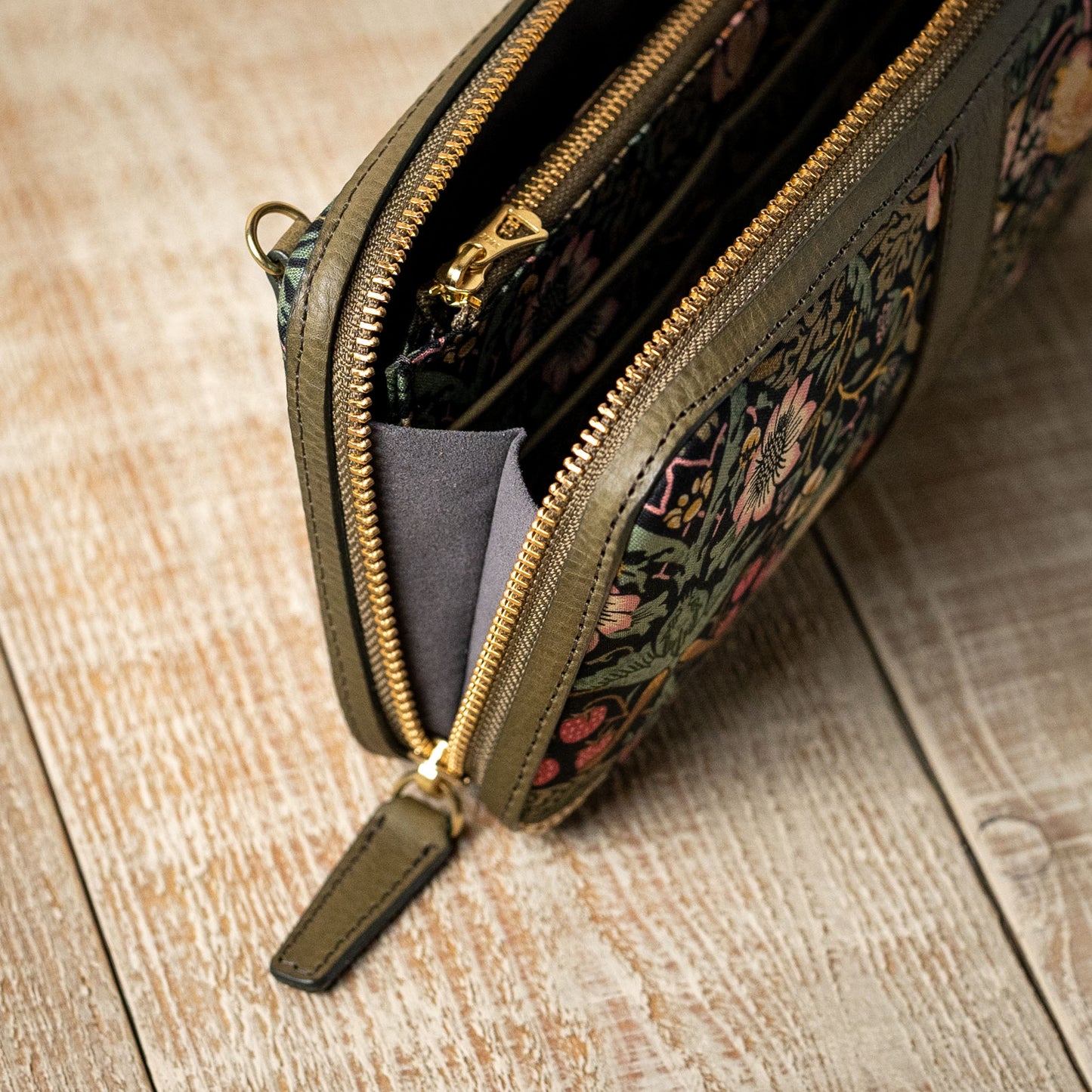 moda fabrics ミニバッグ グリージオ