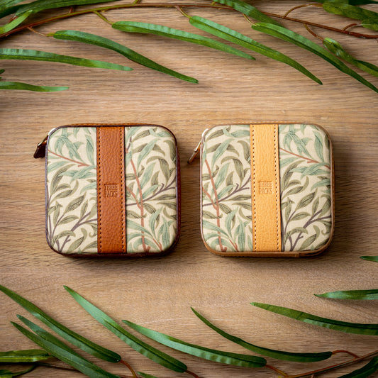 moda fabrics ウィローボウ柄 ミニポーチ