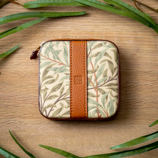 moda fabrics ウィローボウ柄 ミニポーチ