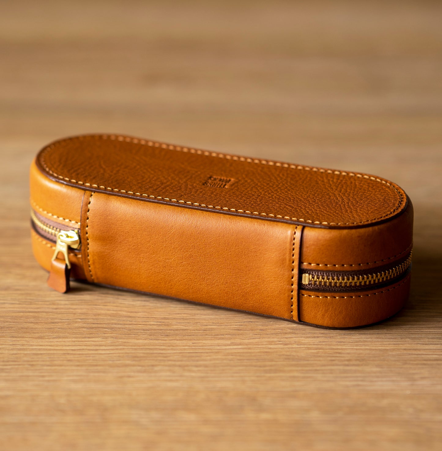 上質な本革メガネケース ピンク